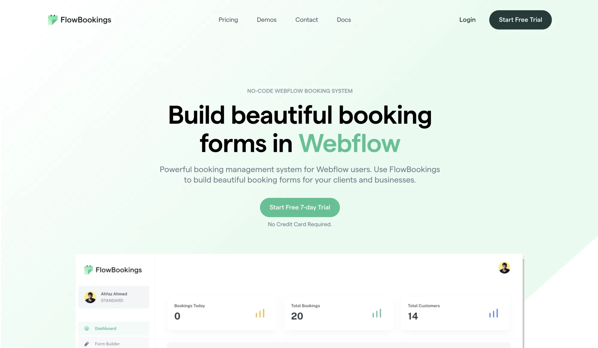 Work - Flowbookings